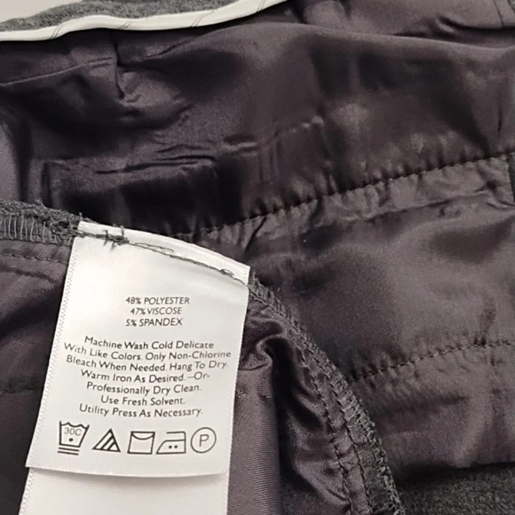 Eddie Bauer Flat Front, Watch pocket, Side & back pockets, Straight leg Trousers - Picture 10 of 11